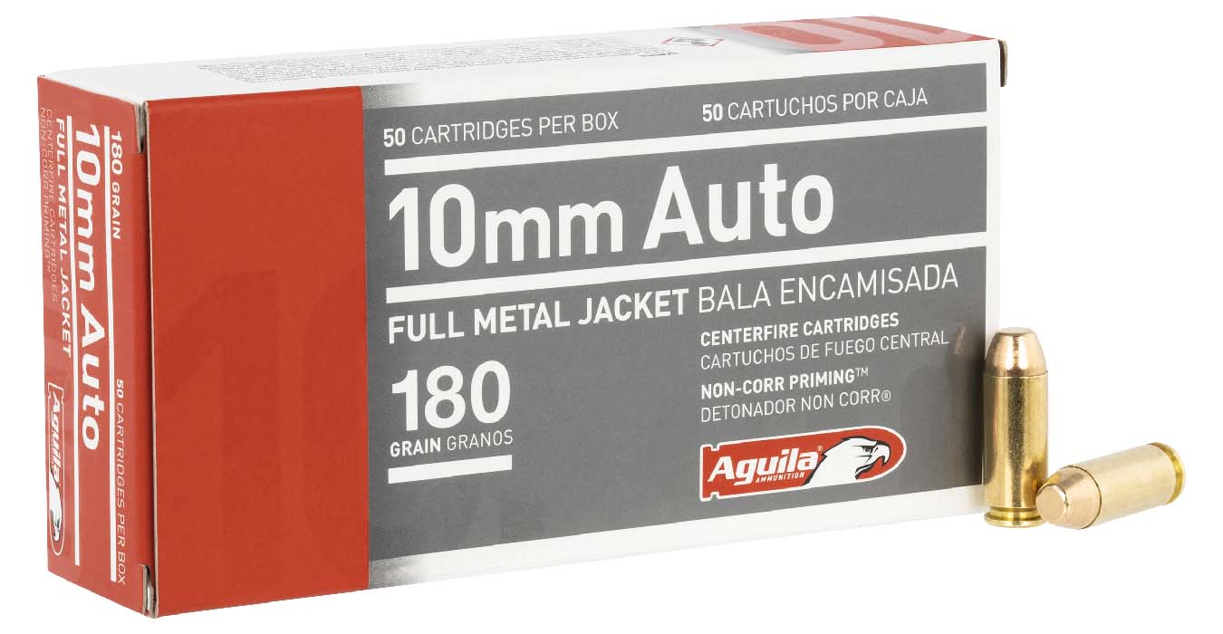 Aguila 10mm Auto 180 gr FMJ Target and Range 50/Box | Sportsman's Outdoor  Superstore