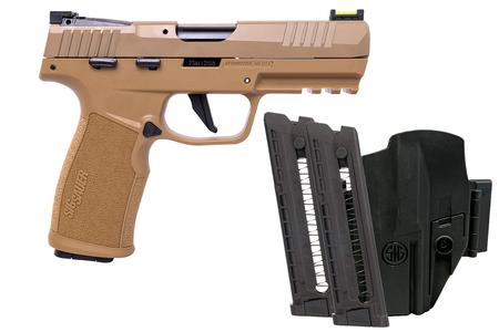 SIG SAUER P322 22LR 4` BARREL COYOTE SAO 3-20RND MAGS, HOLSTER