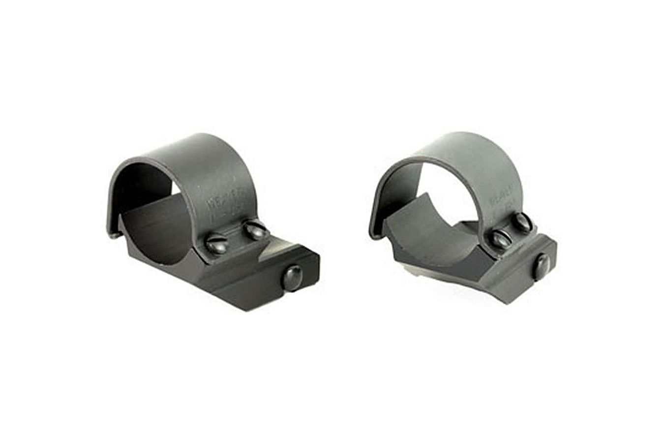 Weaver Top Mount Extension Rings, Detachable, 1 Inch High, Black Matte