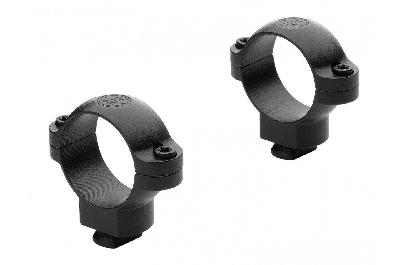 Leupold Dual Dovetail Scope Ring Set Dual Dovetail Super High 30mm Tube Matte Black Steel