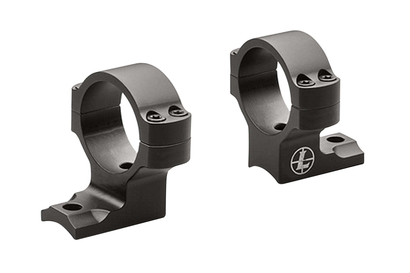 LEUPOLD BACKCOUNTRY RING MOUNT MATTE BLACK ALUMINUM 30MM TUBE HIGH RINGS