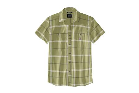 RELAXED FIT LW SS BUTTON SHIRT