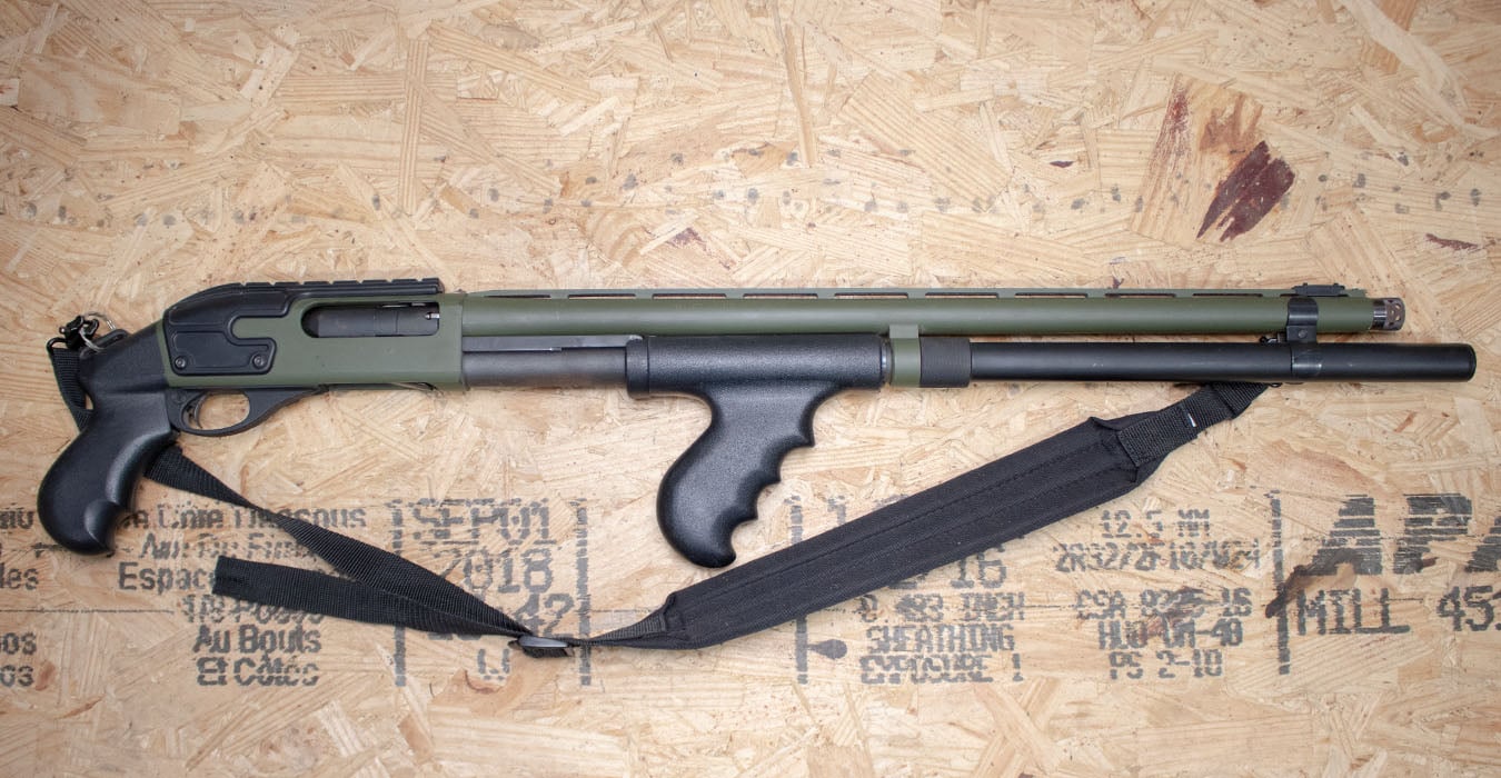 Remington 870 Super Magnum 12 Gauge Police Trade-In Shotgun with OD Cerakote Finish