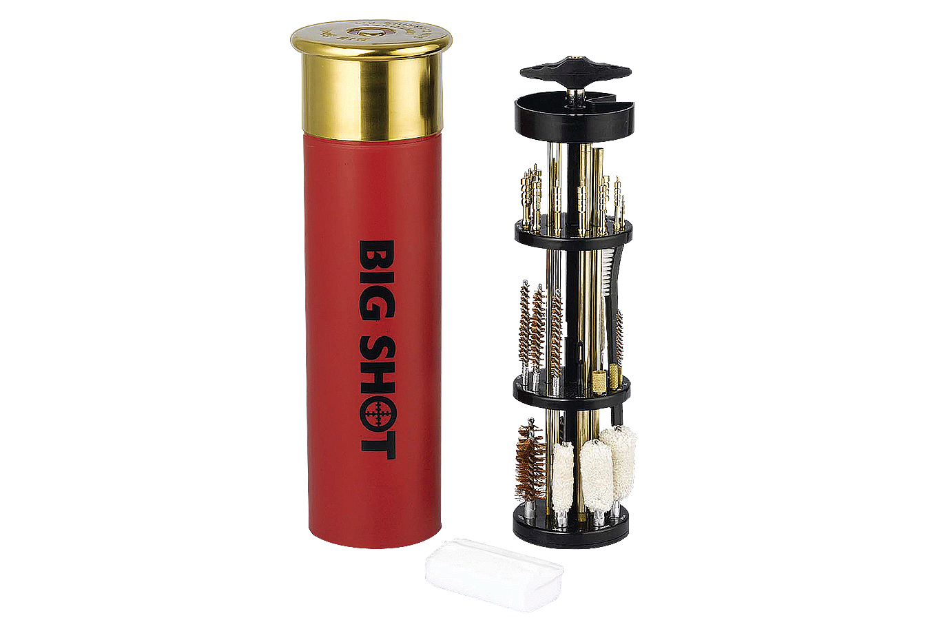 Personal Security Products Big Shot Cleaning Kit Multi-Caliber Multi-Gauge/89 Pieces/Red Polypropylene Case