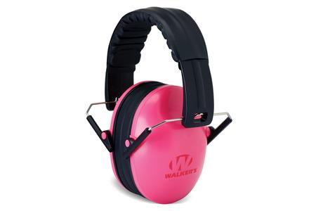 YOUTH PASSIVE MUFF POLYMER 22 DB OVER THE HEAD PINK/BLACK YOUTH