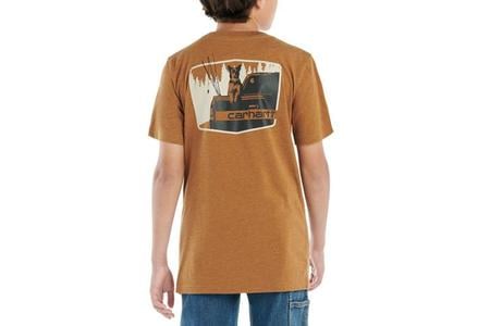 TODDLER BOYS FISHING DOG SS TEE