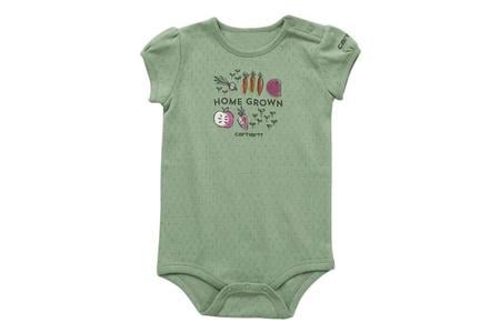 INFANT GIRLS HOME GROWN SS BODYSUIT