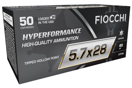 Fiocchi 5.7x28mm 40 Grain THP Hyperformance 50/Box