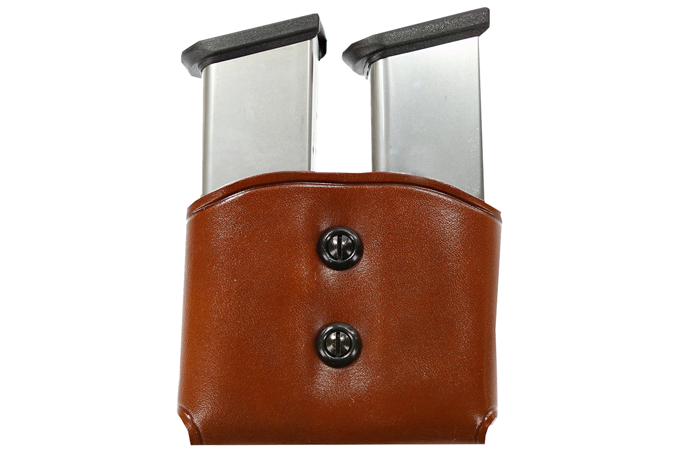 DMC MAG CARRIER DOUBLE TAN LEATHER BELT LOOP