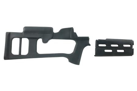 FIBERFORCE STOCK PACKAGE FIXED THUMBHOLE BLACK SYNTHETIC / VENTILATED 