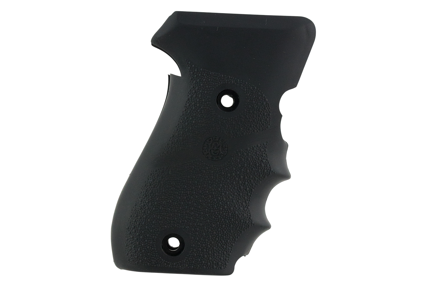 Hogue OverMolded Grip Cobblestone Black Rubber with Finger Grooves