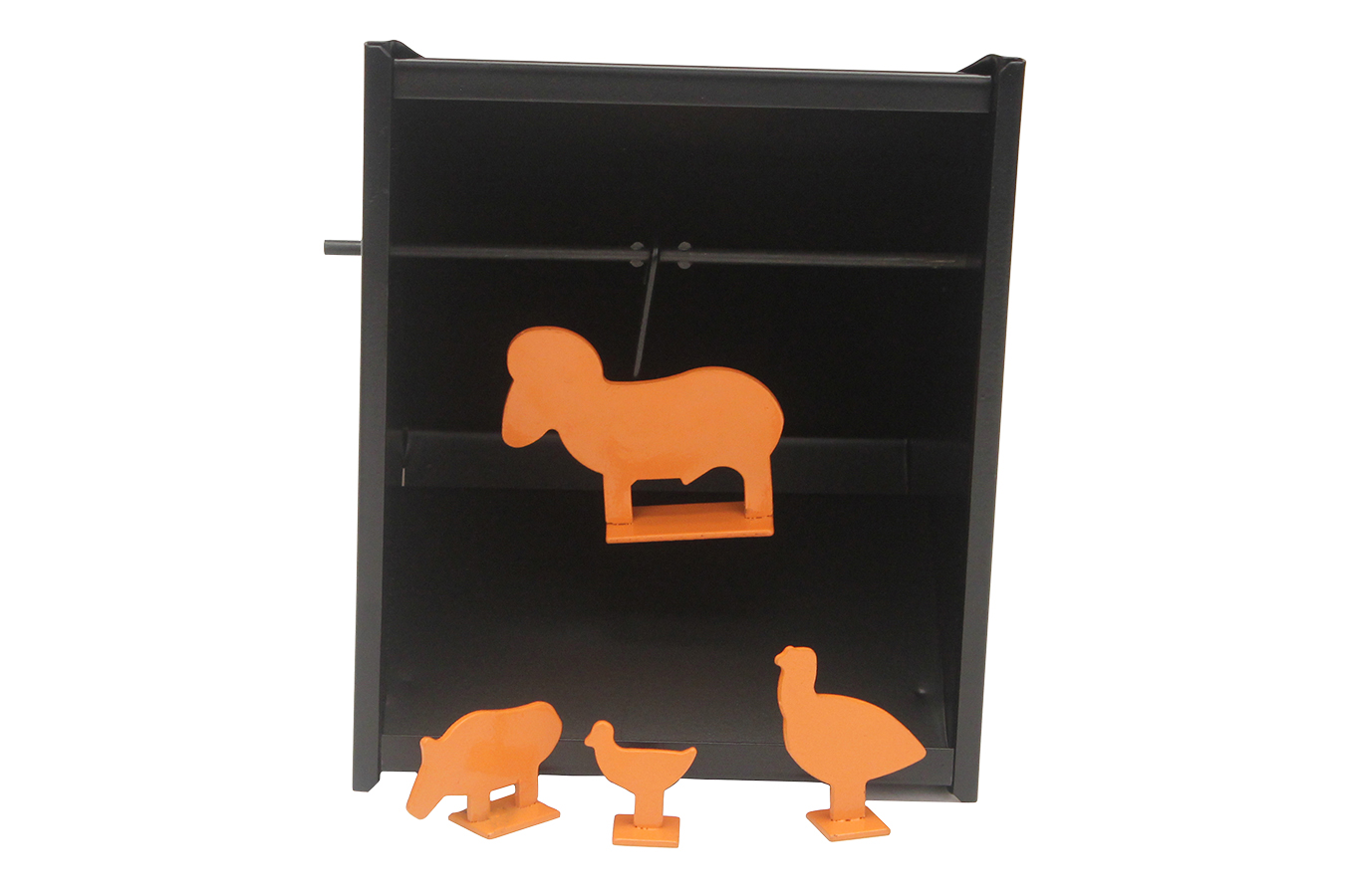 Beeman Pellet Trap Steel Orange Target Airgun Metal Silhouette/Paper Targets