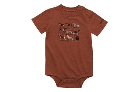 INFANT BOYS HUNTING DOGS SS BODYSUIT