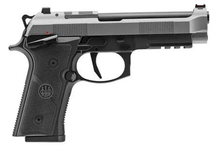 BERETTA 92XI 9MM 4.7` COMBAT CROWN BARREL STAINLESS SLIDE BLACK FRAME