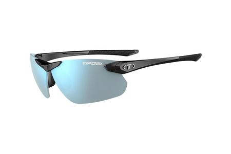 SEEKFC 2.0 GLOSS BLACK WITH SMOKE BRIGHT BLUE LENSES