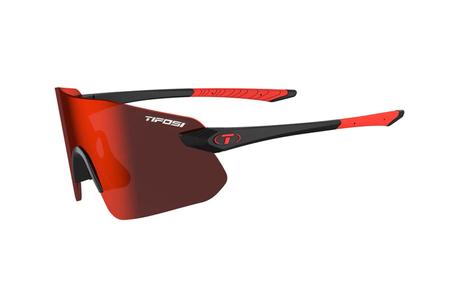 VOGELSL MATTE BLACK WITH SMOKE RED LENSES