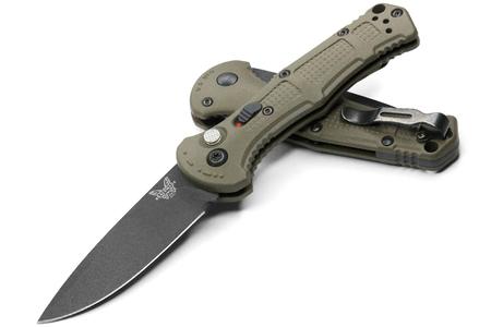 MINI CLAYMORE RANGER GREEN WITH BLACK DROP POINT BLADE