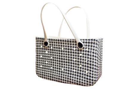 TOGGS TOTE LARGE  HOUNDSTOOTH