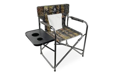 CAMO DIRECTORS CHAIR WITH SIDE TABLE
