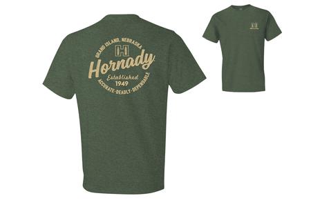 HORNADY H LOGO STAMP SS TEE