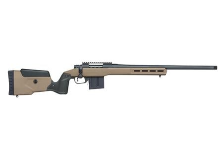 MOSSBERG PATRIOT LR 308WIN 22 BLUED BULL BARREL FDE STOCK