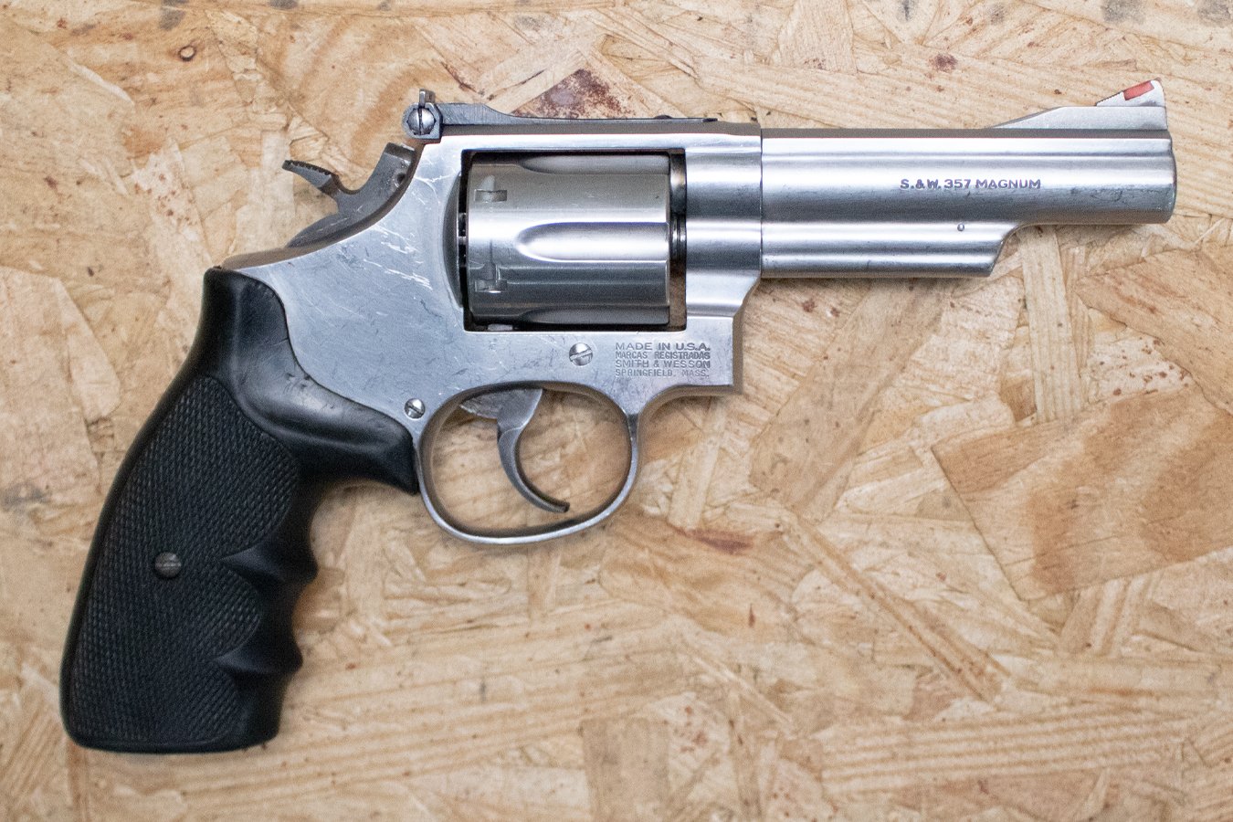 Smith & Wesson 66-4 357 Magnum Police Trade-In Revolver Stainless