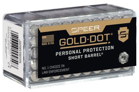 Speer 22 WMR 40 gr Gold Dot HP Short Barrel 50/Box