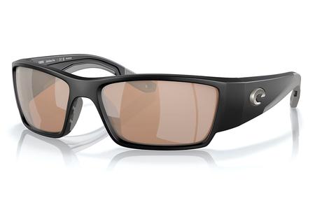 CORBINA PRO MATTE BLACK WITH COPPER SILVER MIRROR LENSES