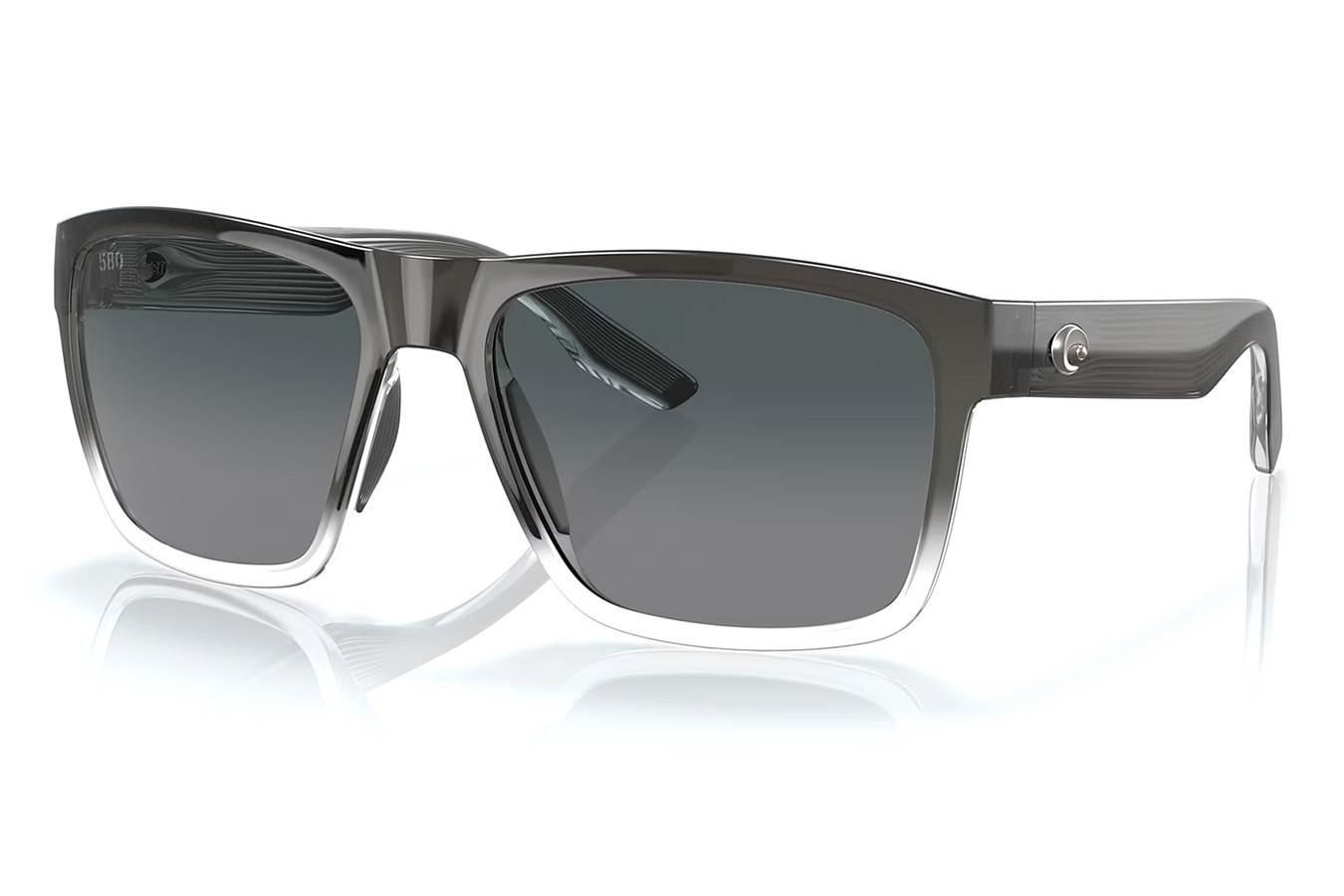 COSTA DEL MAR PAUNCH XL FOG GRAY WITH GRAY GRADIENT LENSES