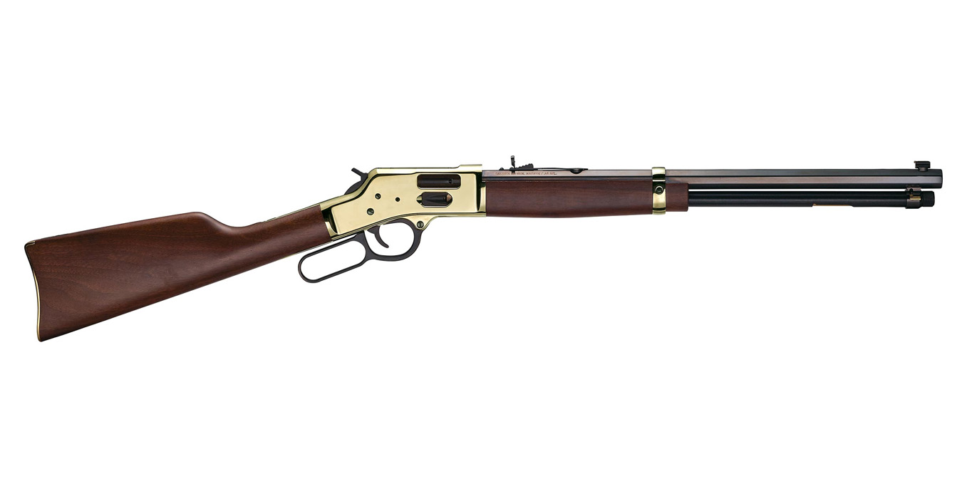 Henry Big Boy Brass Side Gate 45 Colt Lever Action Rifle with 20 inch Octgonal Barrel