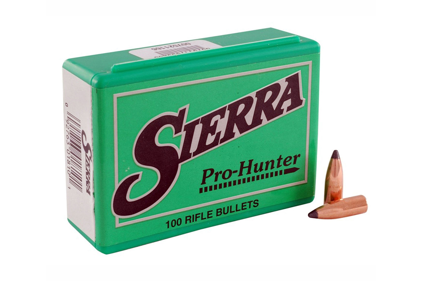 Sierra Bullets 6mm 100 Grain Spitzer Pro-Hunter Bullet 100/Bx