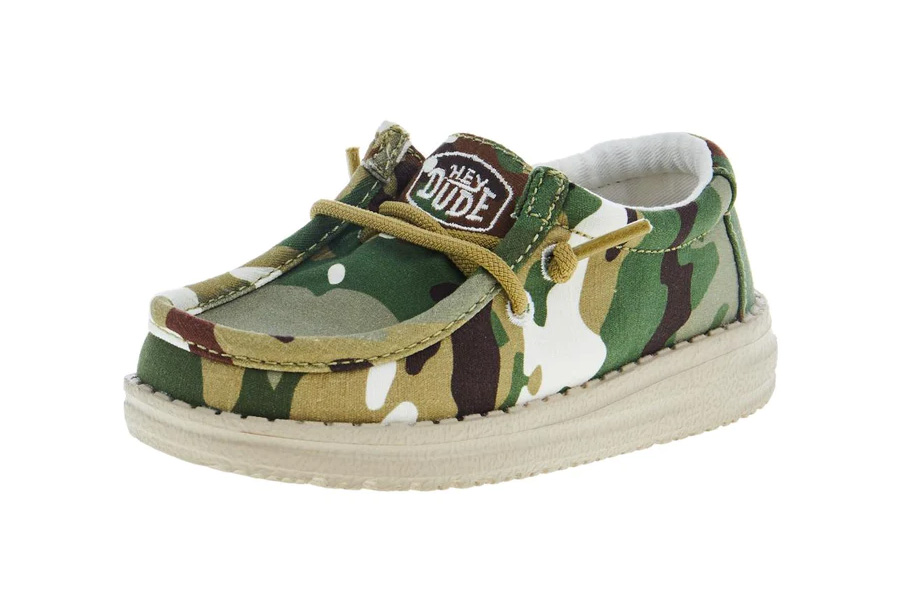 Shop Hey Dude Wally Toddler Ristop - Multi Camo for Sale | Online ...
