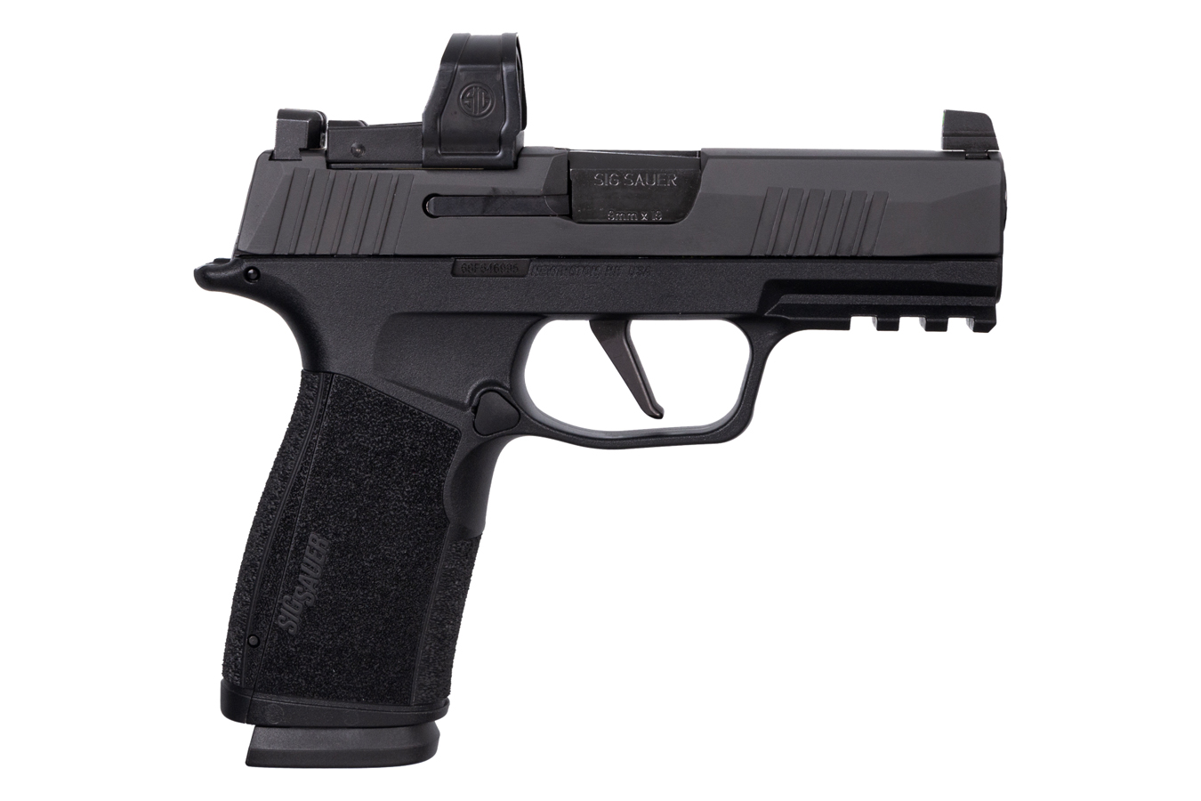 Sig Sauer P365 XMacro 9mm Compact Pistol with ROMEOZero Elite 3 MOA Red Dot Sight