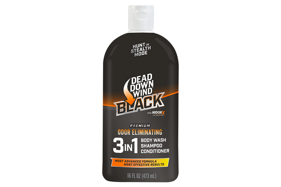 Dead Down Wind Black Premium 3-In-1 Body Wash/Shampoo/Conditioner 16oz