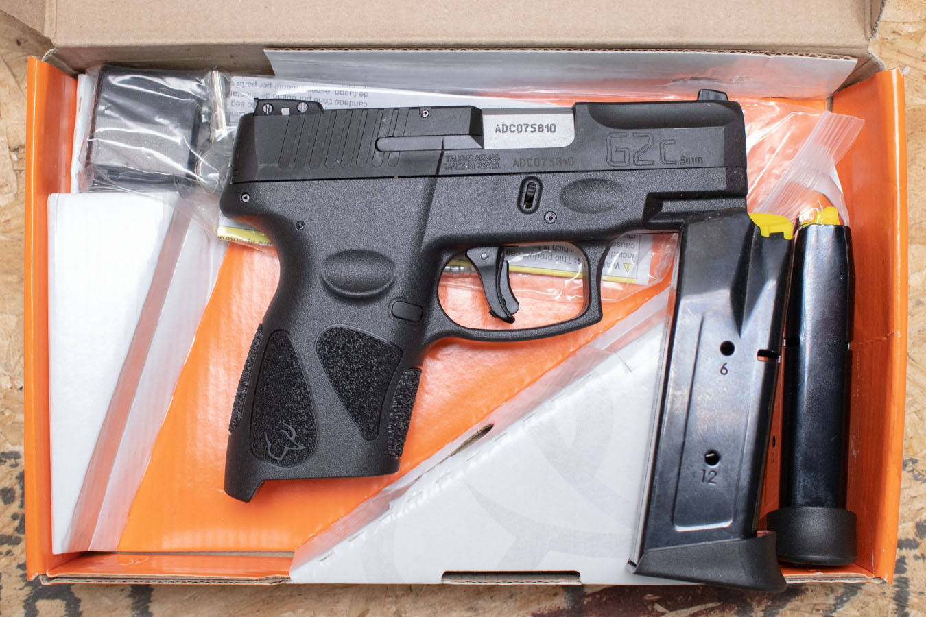 Taurus G2C 9mm Used Trade-In Pistol with Two Mags, Box