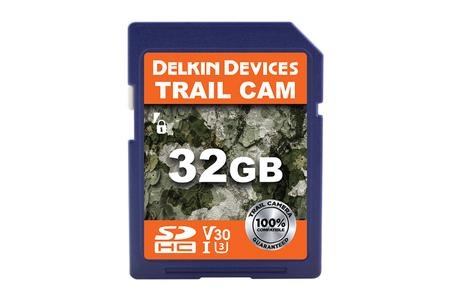 DELKIN DEVICES INC 32GB TRAIL CAM SDHC U3/V30