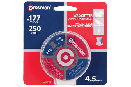 CROSMAN .177 WADCUTTER PELLETS (250)