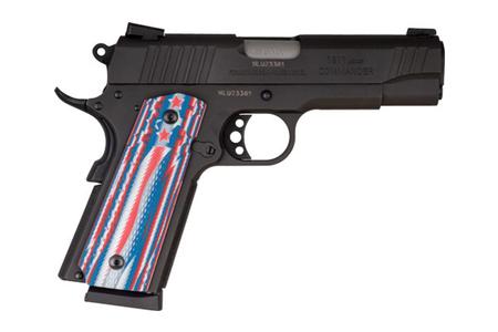 1911 COMMANDER STARS AND STRIPS 45 ACP BLEMISH