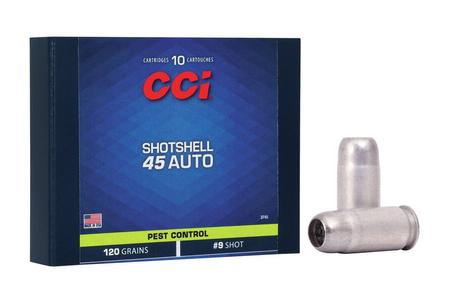 CCI 45 Auto 120 gr #9 Shot 10/Box