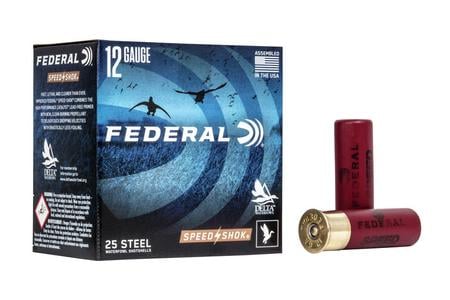 Federal 12 Gauge 3 Inch 1-1/4oz 4 Shot Speed-Shok 25/Box