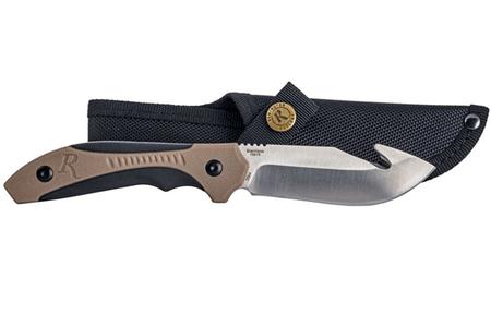 SPORTSMAN GUT HOOK FIXED BLADE 8` 8CR13MOV BLADE TAN/BLK