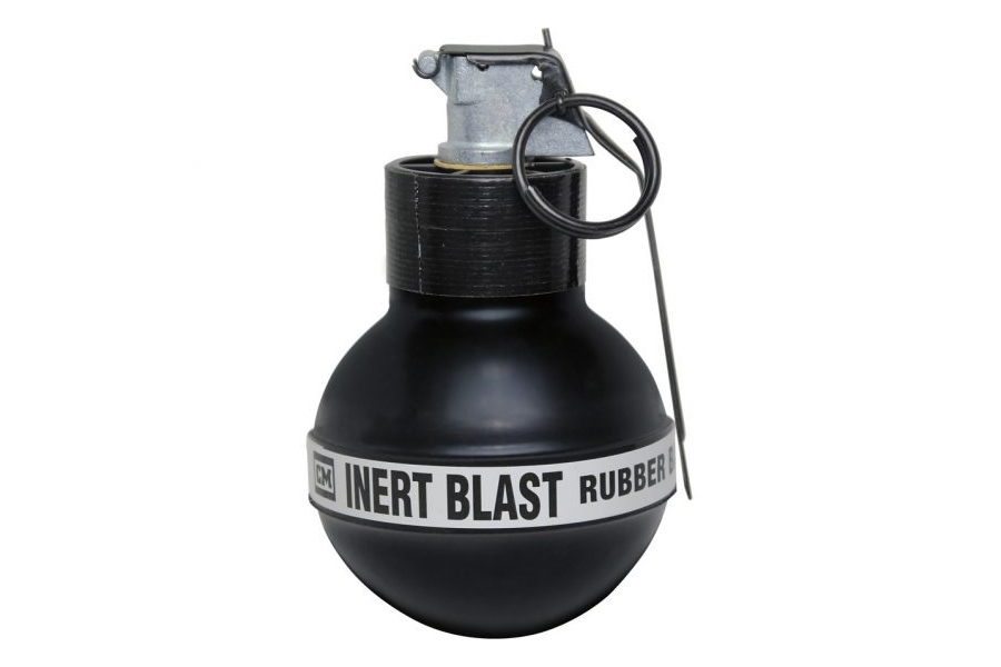 Shop Defense Technology Rubber Ball Blast Grenade (Inert) for Sale Online Law Enforcement