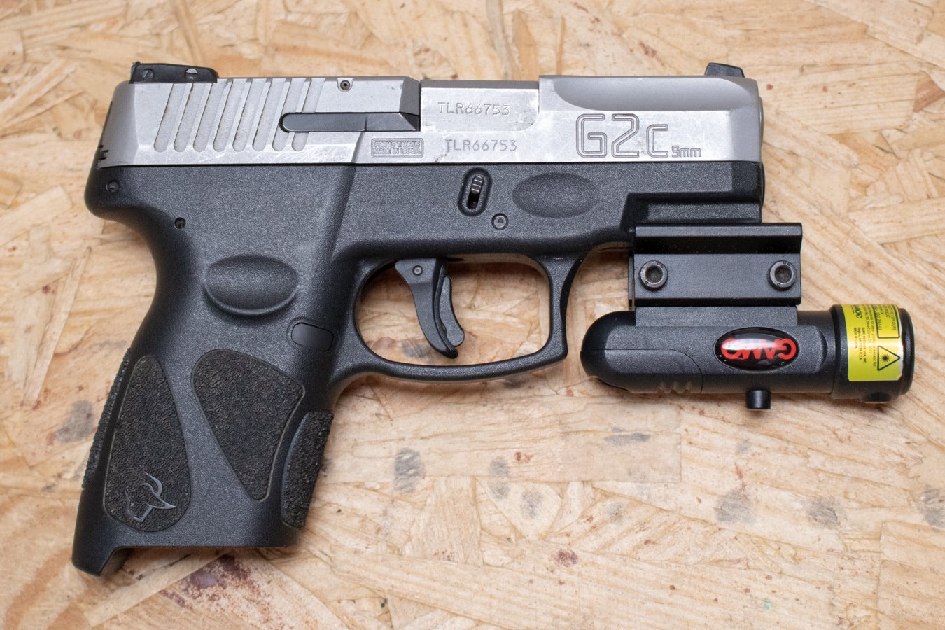 Taurus G2C 9mm Police Trade-In Pistol with Laser (Mag Not Included)