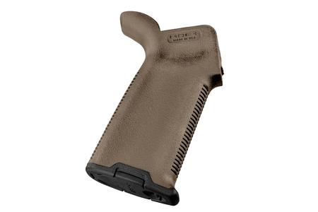 MOE GRIP TEXTURED FLAT DARK EARTH POLYMER WITH OVERMOLDED RUBBER