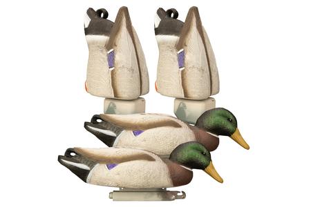 MAGNUM MALLARD FEEDER PACK, FOAM FILLED, DRAKES (2 BUTTS,2 SKIMMERS) DRAKES