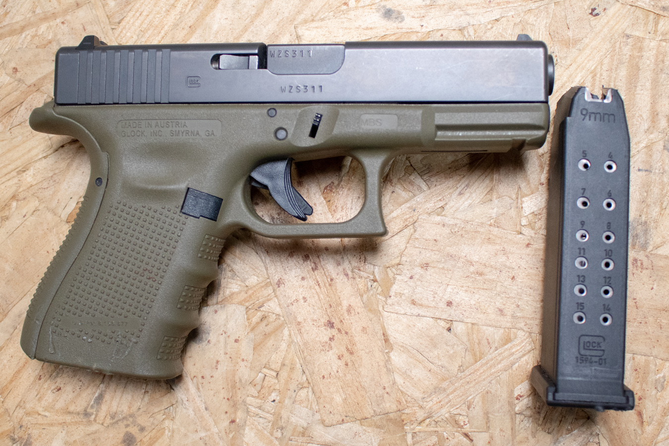 GLOCK / GLOCK INC 19GEN4 9MM TRADE 