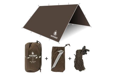 NYLON TARP EARTH BROWN