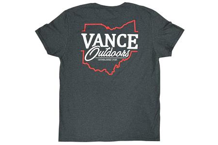 VANCE OUTDOORS OHIO OUTLINE SS TEE