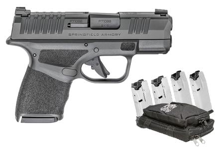 SPRINGFIELD HELLCAT 9MM BLACK 3.1 IN BBL 5 TOTAL MAGS