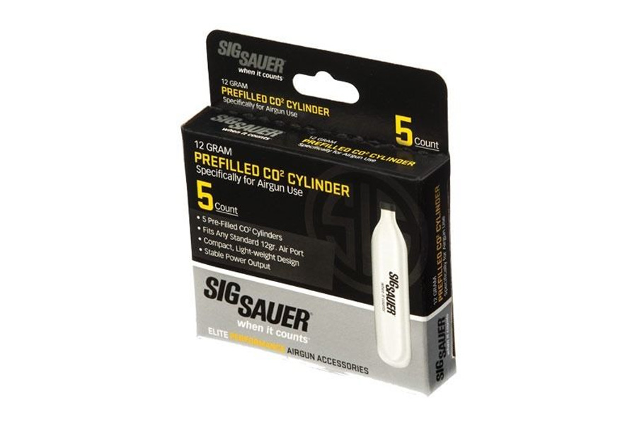 Sig Sauer CO2 12 Gram 5-Pack